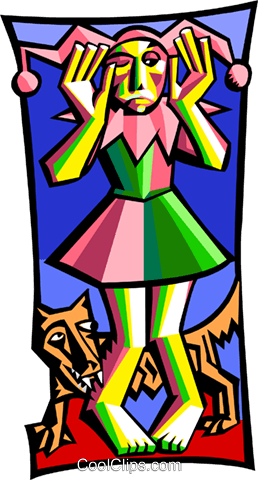Tarot Card Royalty Free Vector Clip Art Illustration - Tarot (258x480), Png Download
