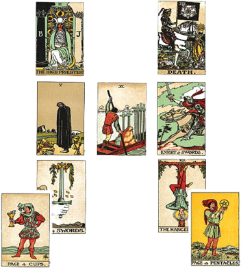 Tarot Card Reading With Remedies For Solutions - Tarot Cards (376x400), Png Download
