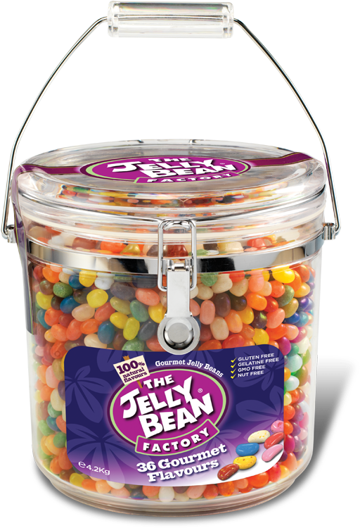 The Jelly Bean Factory Jelly Bean Factory Jelly Bean Cookie Jar 4.2kg