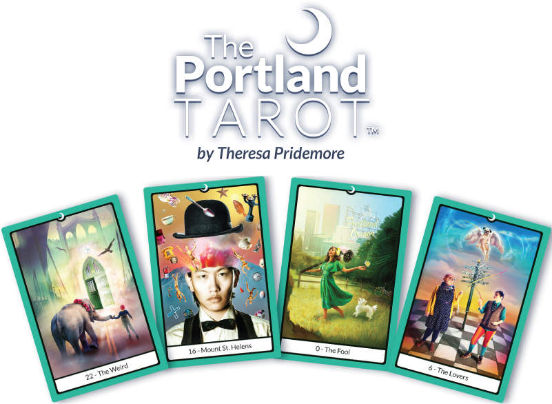 The Portland Tarot Majors Deck Available Now - Portland Tarot (800x600), Png Download