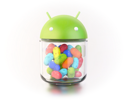Android Jelly Bean Logo Png - Jelly Bean (580x465), Png Download