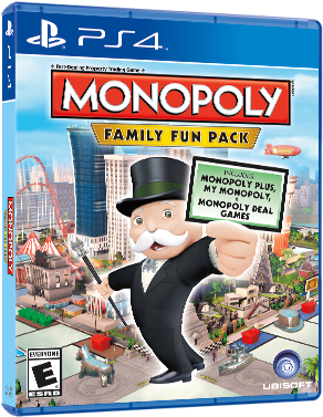 Monopoly Family Fun Pack - Monopoly Family Fun Pack Ps4 (297x420), Png Download