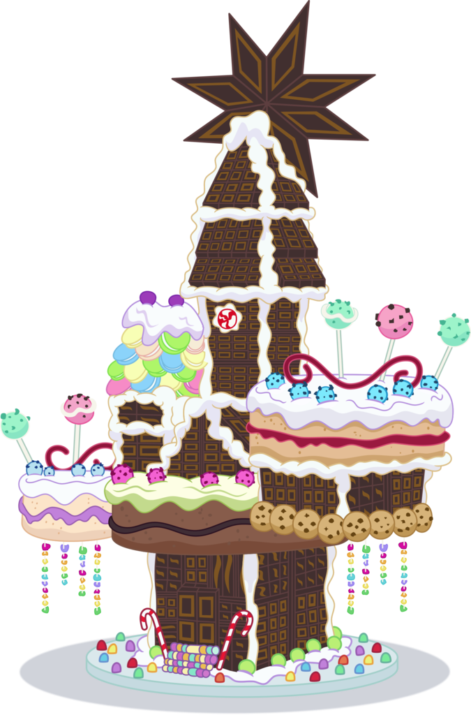 Phucknuckl, Cake, Candy, Candy Cane, Castle, - Chocolate (675x1024), Png Download