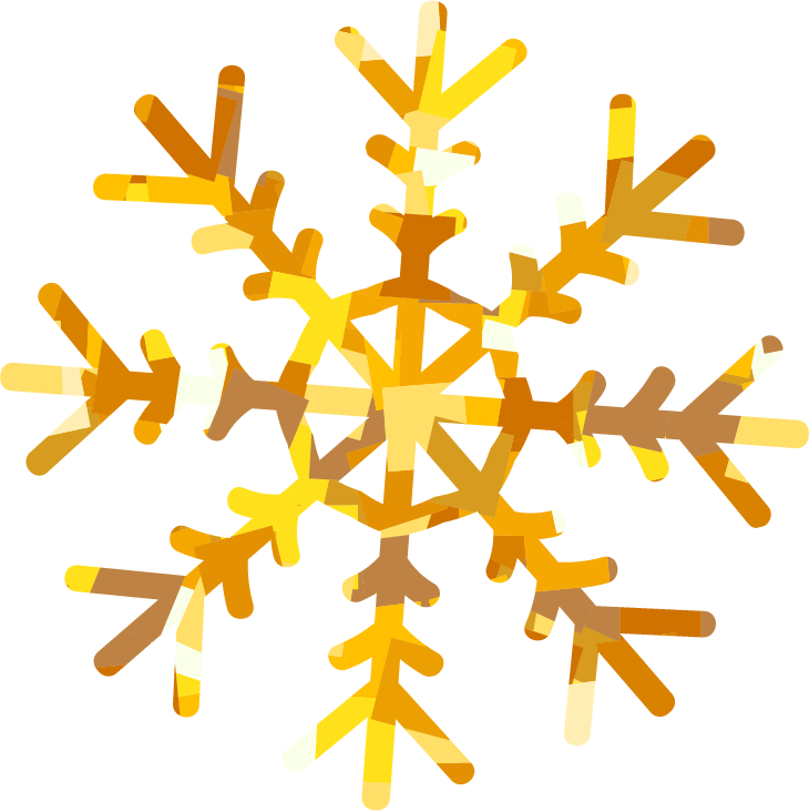 Holiday Card Simple Wllp Graphic Library Library - Snowflake Png Gold (730x731), Png Download