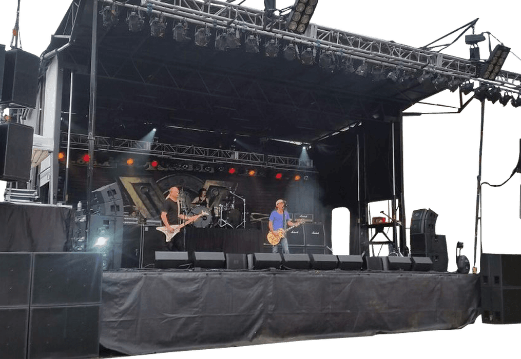 Transparent Rock Stage Png (1015x700), Png Download