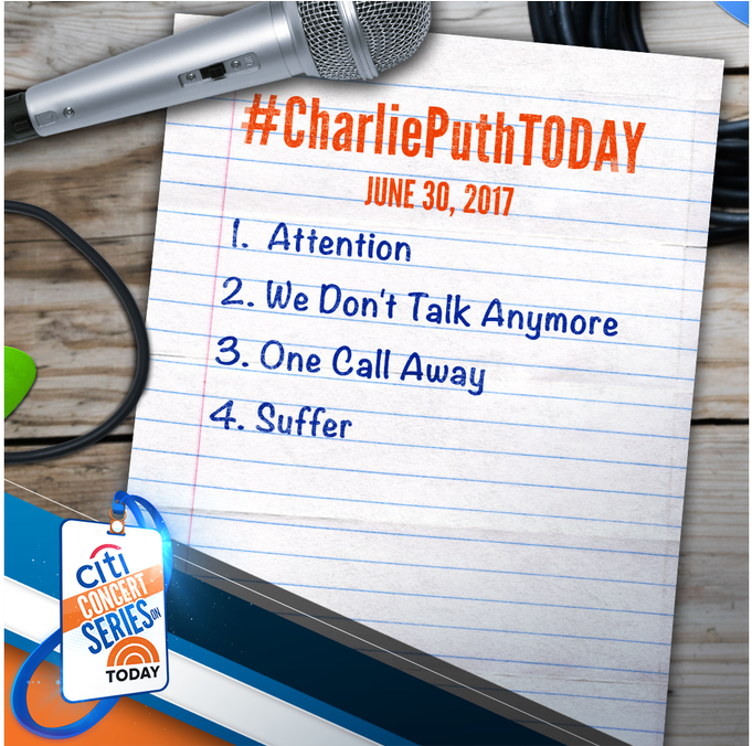 As We Get Ready For @charlieputh To Take The Citi Concert - Document (1200x675), Png Download