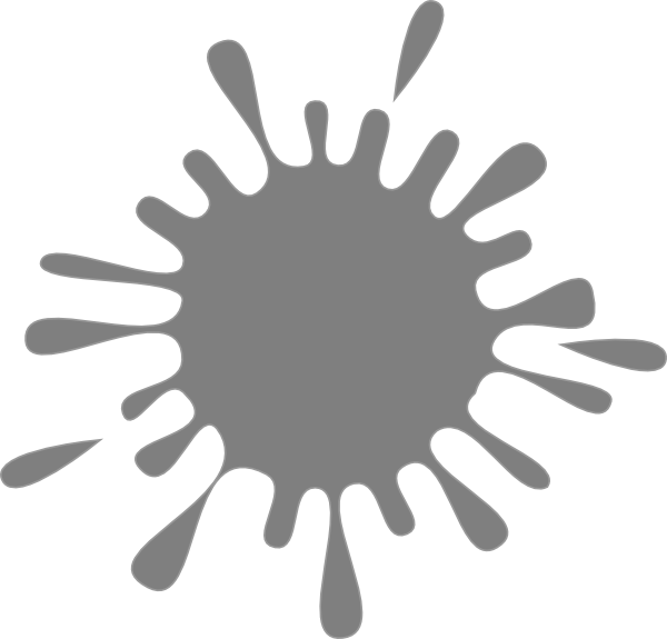 How To Set Use Ink Splash With Drops Clipart (600x575), Png Download