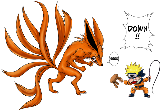 Naruto And Kyubi Preview - Couche Manga (680x469), Png Download