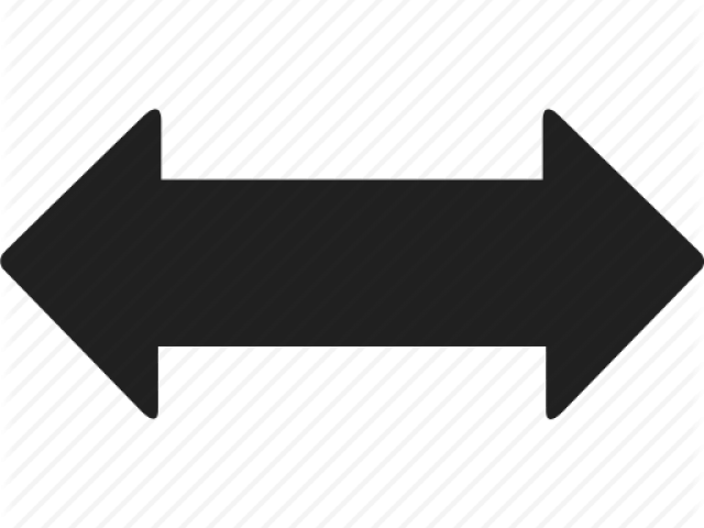 2 Direction Arrow Png (640x480), Png Download