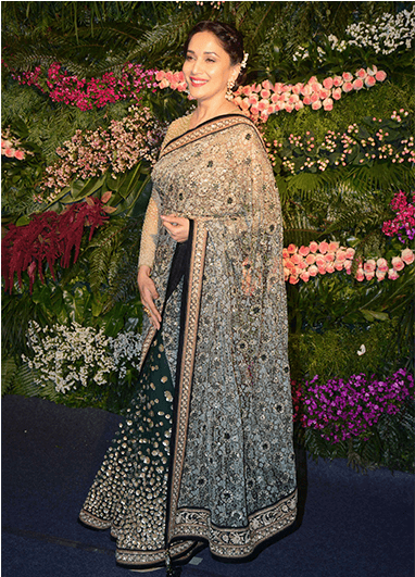 Madhuri Dixit - Gown (750x530), Png Download