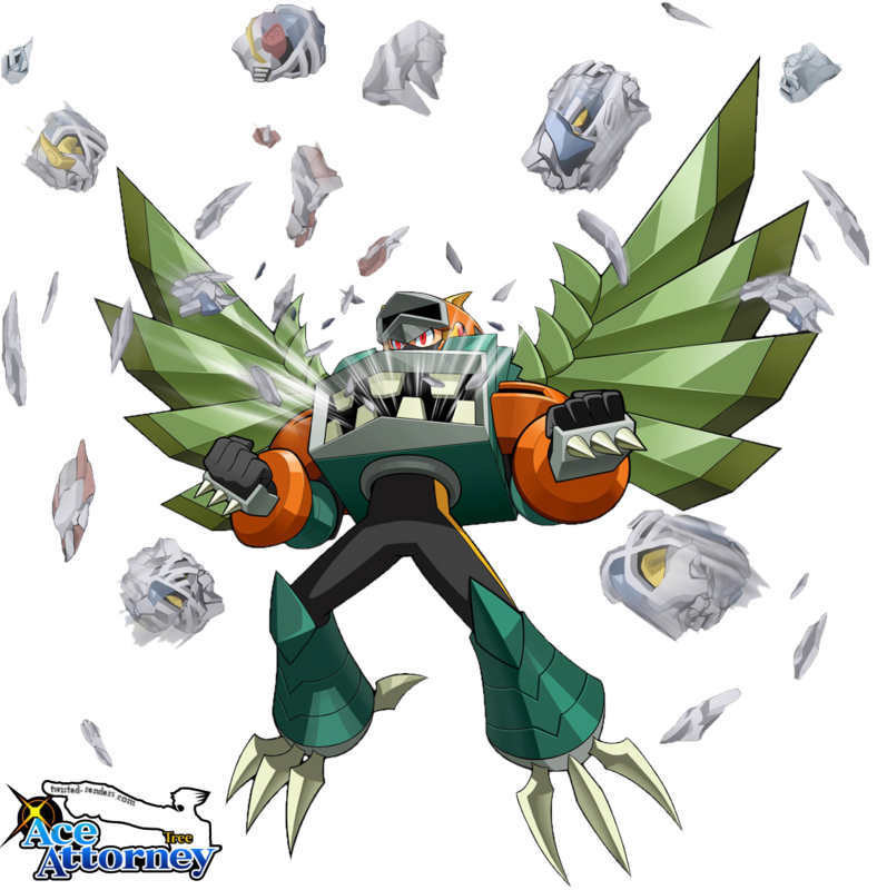 Beast Dust Photo Exe Cross Beast Dust - Megaman Battle Network 6 Beast Cross (797x800), Png Download