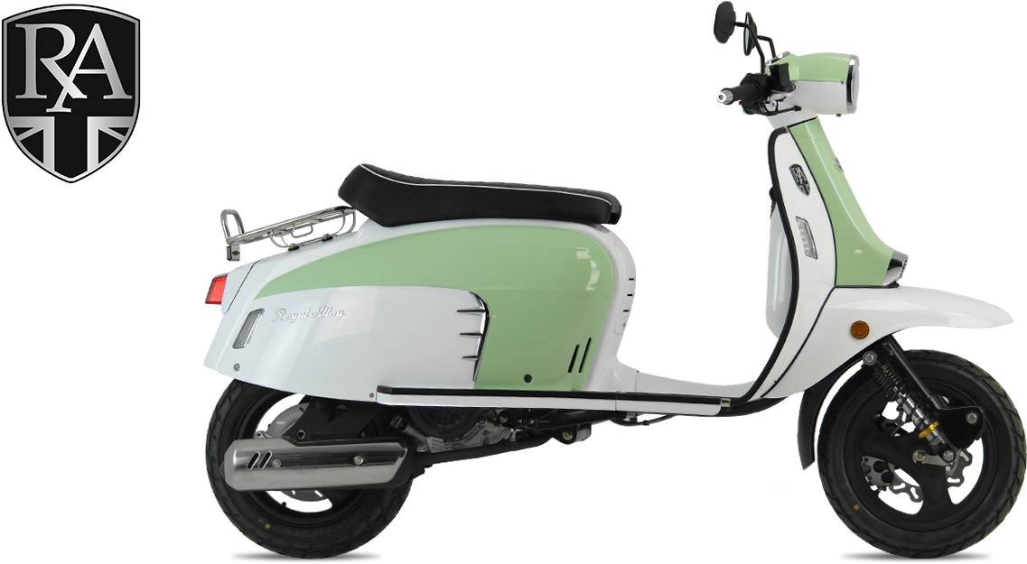 Royal Alloy 125cc (1148x625), Png Download