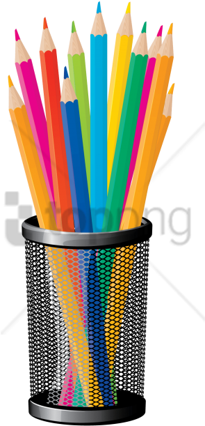 Free Png Color Pencil Png Png Image With Transparent - Back To School Vector Png (480x651), Png Download