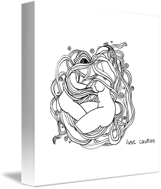 Caution By Yuku Lee - Illustration (553x650), Png Download