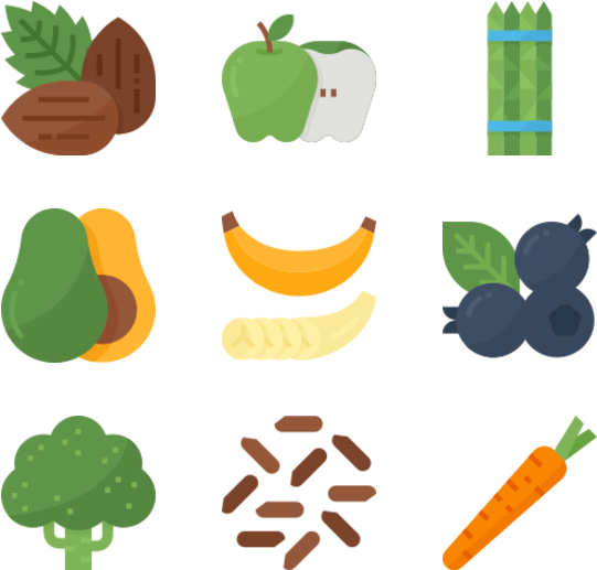 Healthy Food (600x564), Png Download