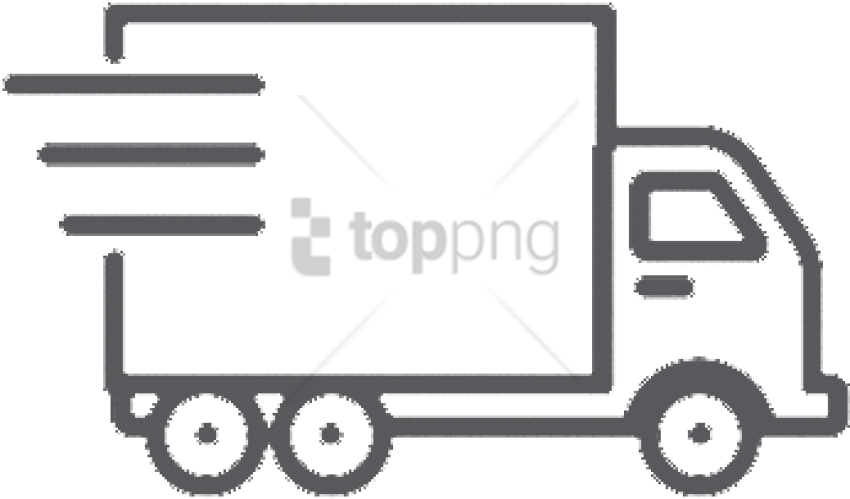 Free Png Free Delivery - Truck (850x499), Png Download