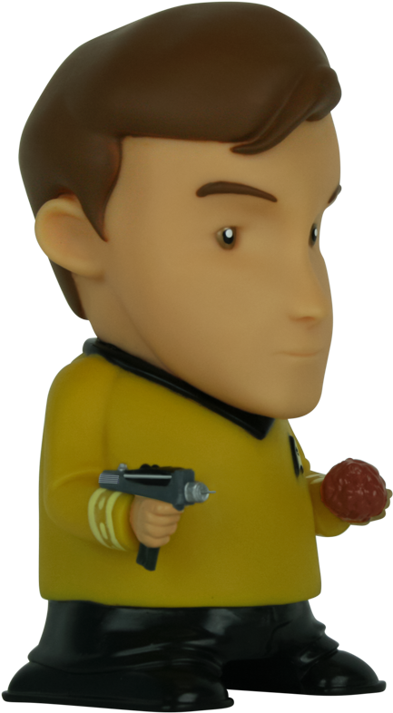 Captain Kirk - Figurine (800x800), Png Download
