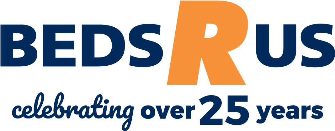 Beds R Us - Graphic Design (1094x447), Png Download