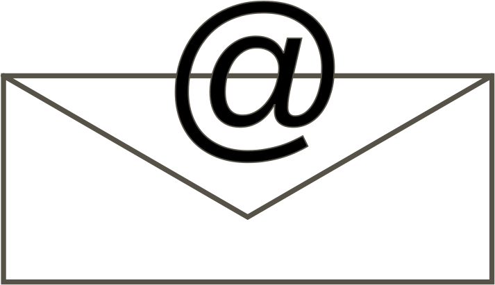 Free Clipart - Clipart Symbol For Email (800x566), Png Download