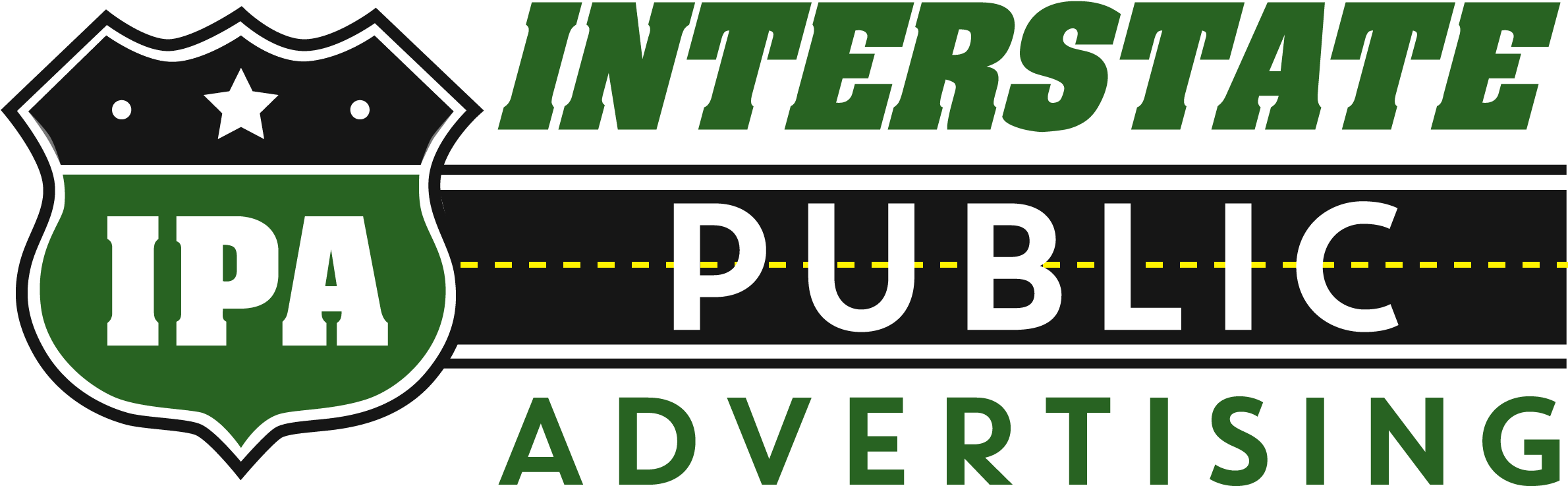 Interstate Public Advertising - Graphic Design (3110x1081), Png Download