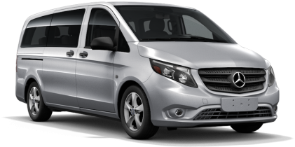 2018 Metris Passenger Van - Mercedes Van (800x400), Png Download