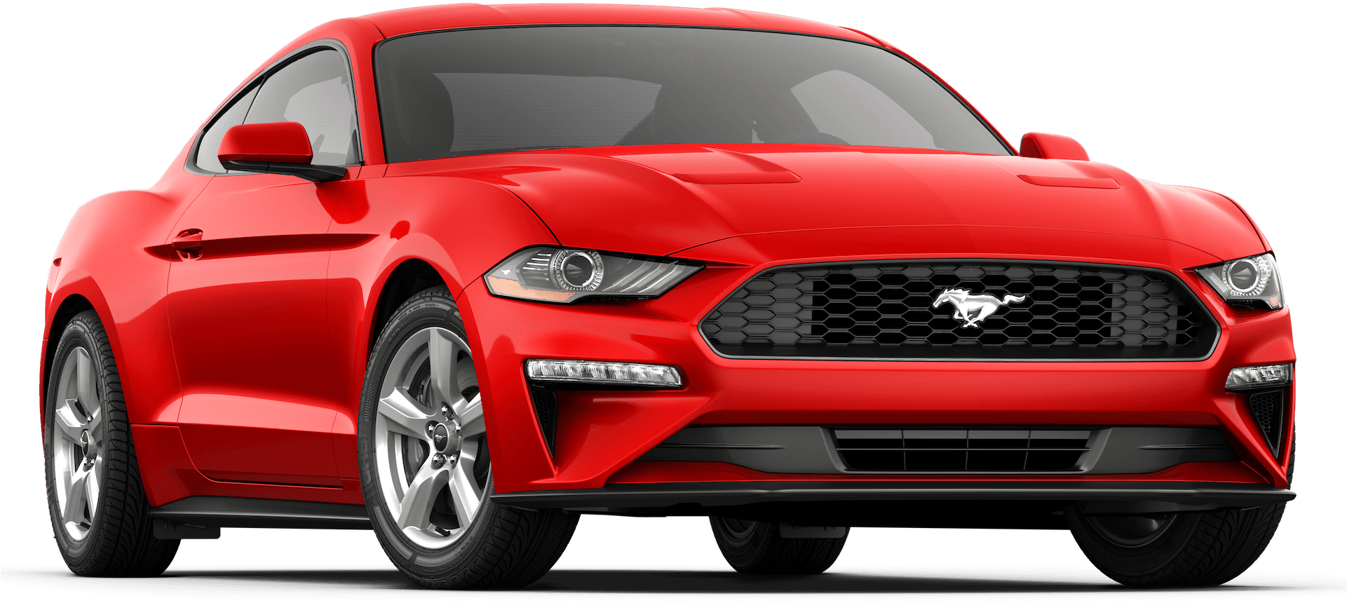 Ford Mustang - 2018 Ford Mustang Ecoboost (1920x933), Png Download