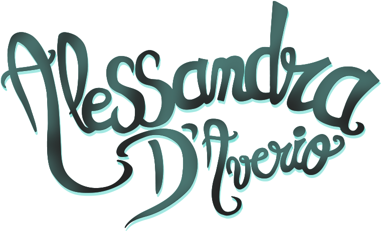 Alessandra D'averio - Calligraphy (842x490), Png Download