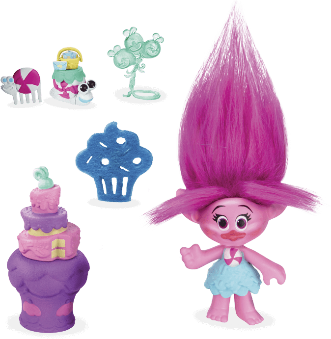 Trollstadt Trolls Mit Zubehör - Trolls (700x700), Png Download