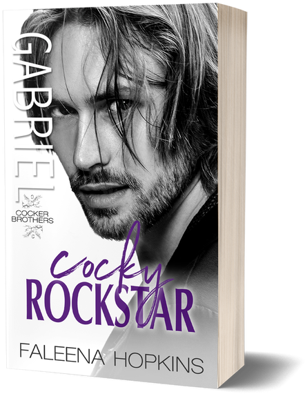 Biting Her Lip Like She Wants To Run - Cocky Rockstar: Gabriel (498x660), Png Download