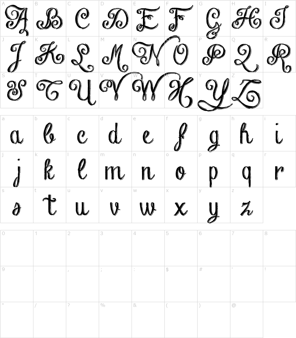 Font Characters - Lettering (1000x1150), Png Download