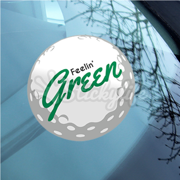 Custom Golf Ball Decal - Signage (940x587), Png Download