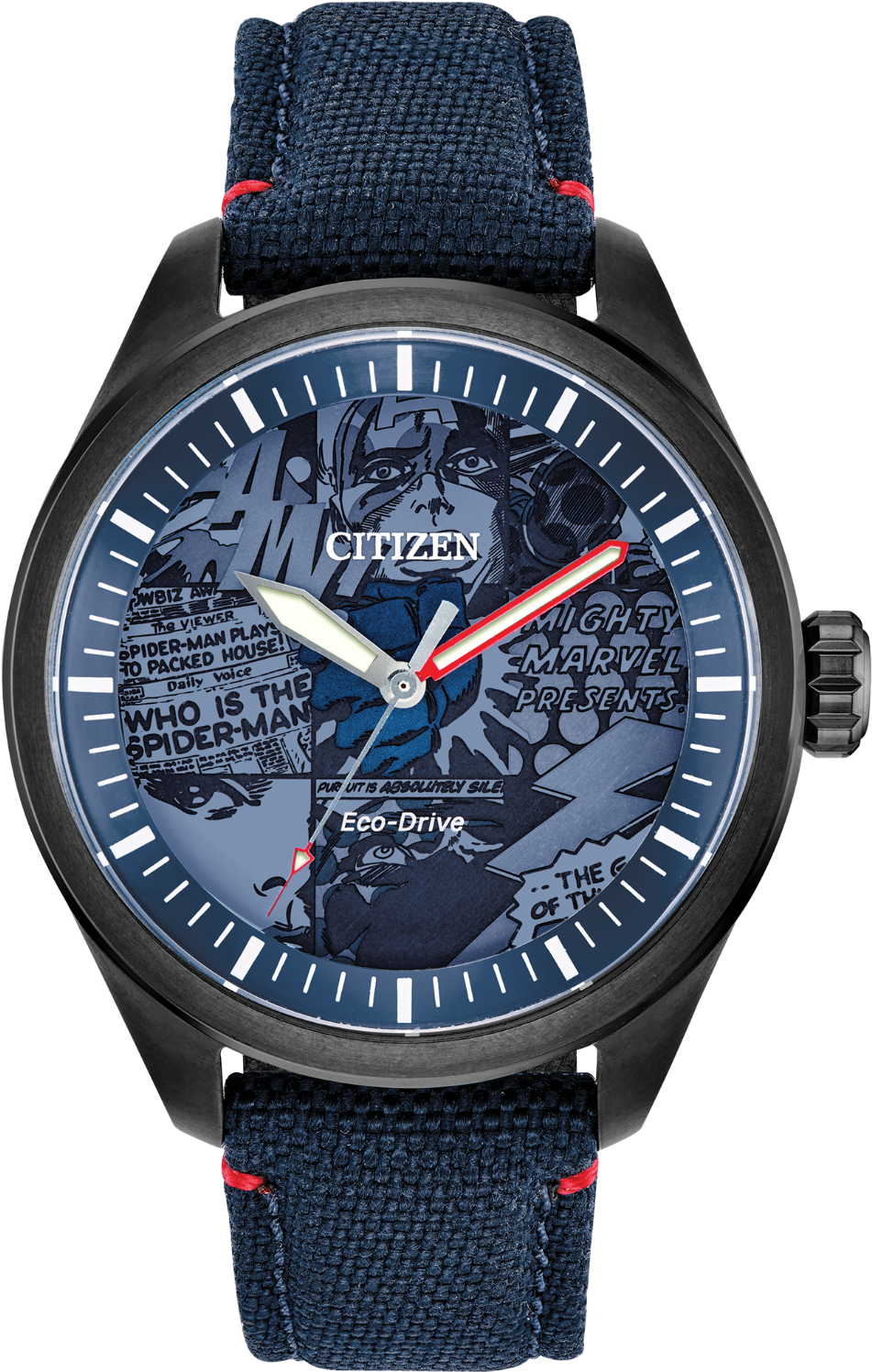 Marvel Heroes - Citizen X Marvel Watches (1000x1546), Png Download