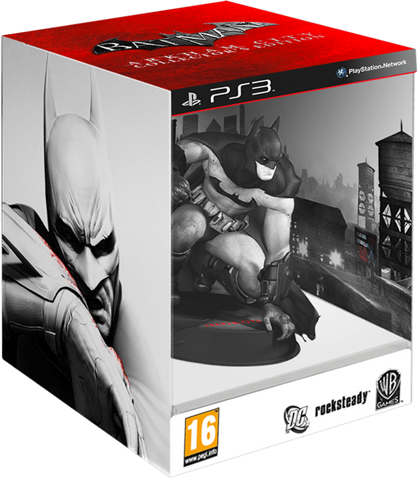 Batman Arkham City Collectors Edition Ps3 - Arkham City Collector's Edition (818x936), Png Download