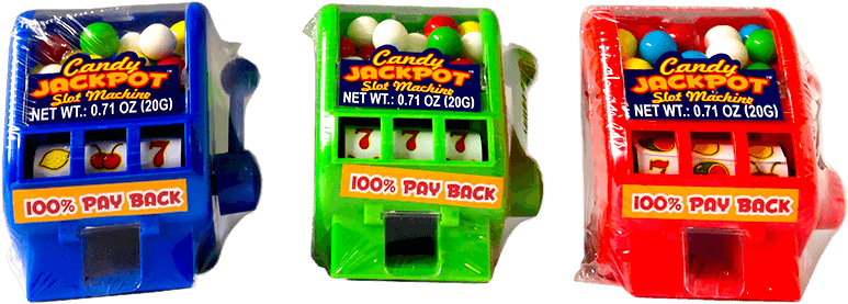 Kidsmania Candy Jackpot Slot Machine 12 Units - Baby Toys (800x600), Png Download