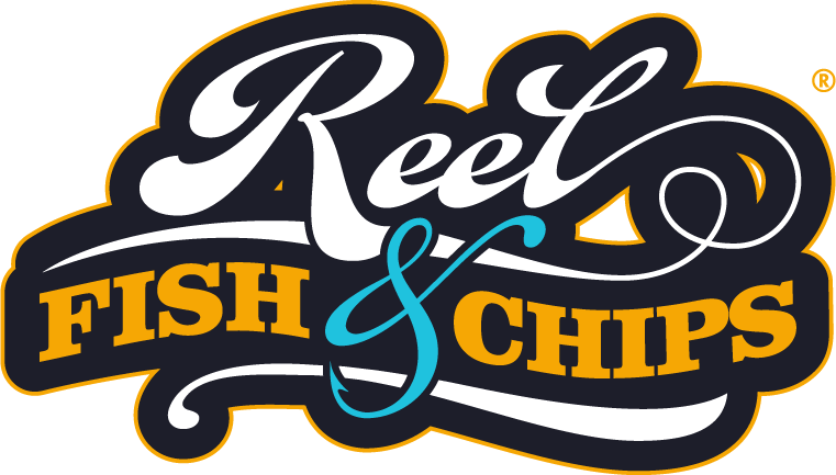 Reel Fish & Chips - Calligraphy (761x433), Png Download