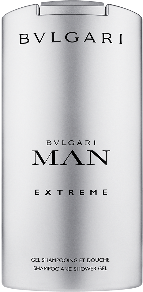 Bvlgari Man Extreme Shampoo & Shower Gel 200ml Shampoo - Red Bull (1800x1405), Png Download