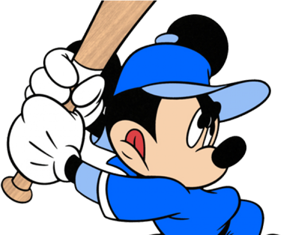 Related Posts - Minnie Mouse Playing Baseball (640x480), Png Download