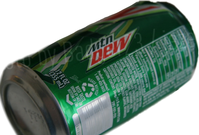 #mtndew #mountaindew #soda #sodacan - Beer (670x456), Png Download