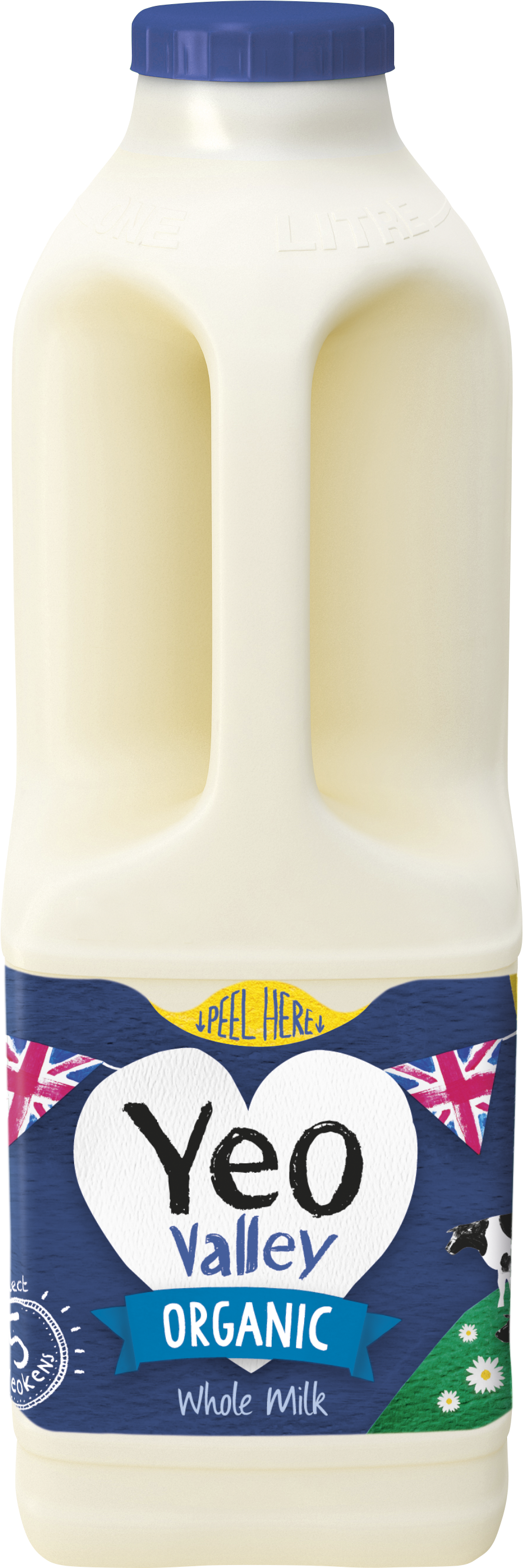 Yeo Valley Whole Milk (2499x3500), Png Download