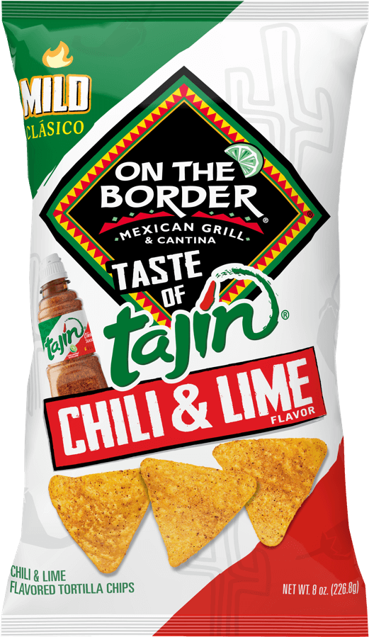 Tajin - Border Tajin Tortilla Chips (720x900), Png Download