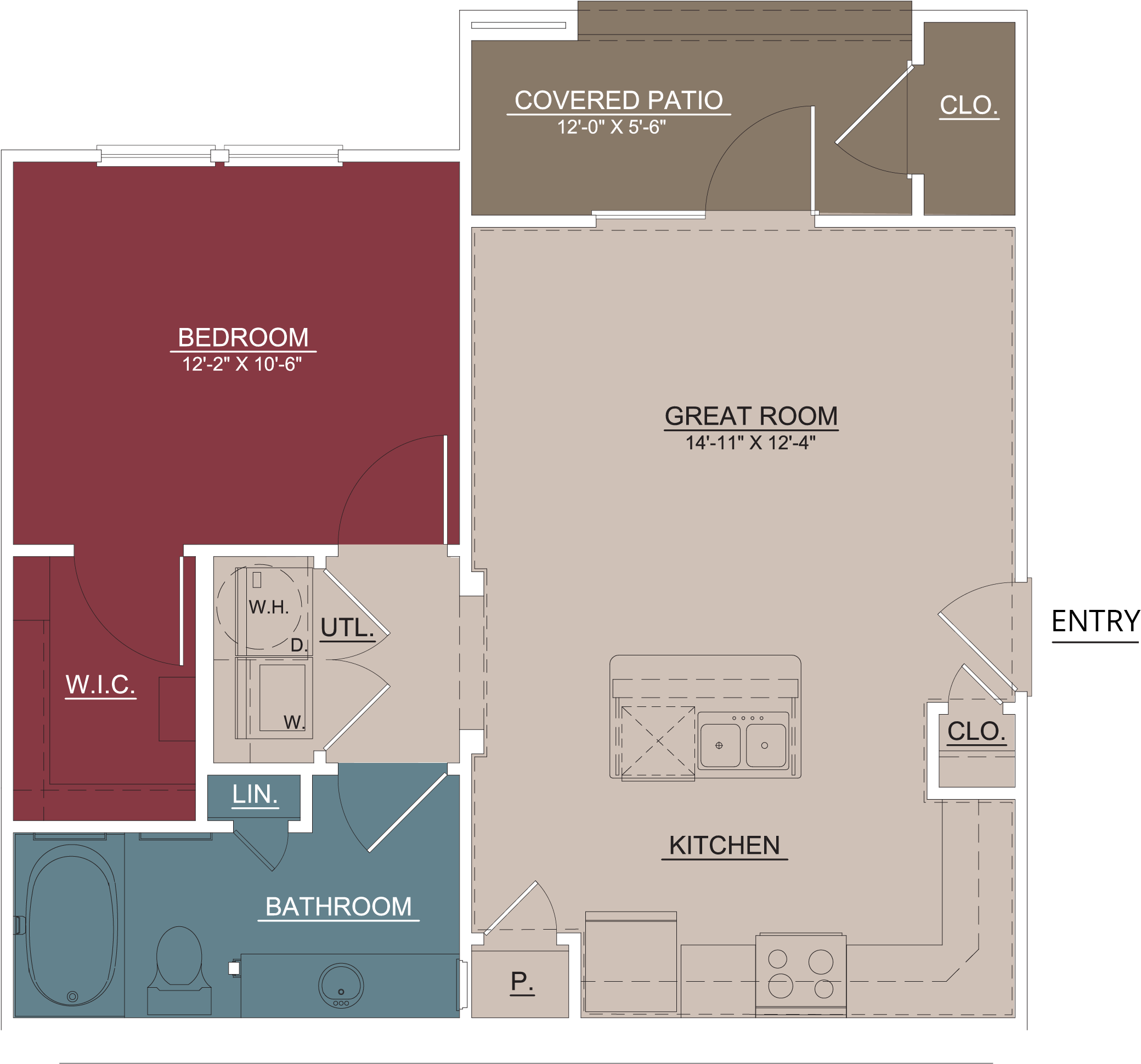 Suite A Floorplan - Floor Plan (3300x2550), Png Download