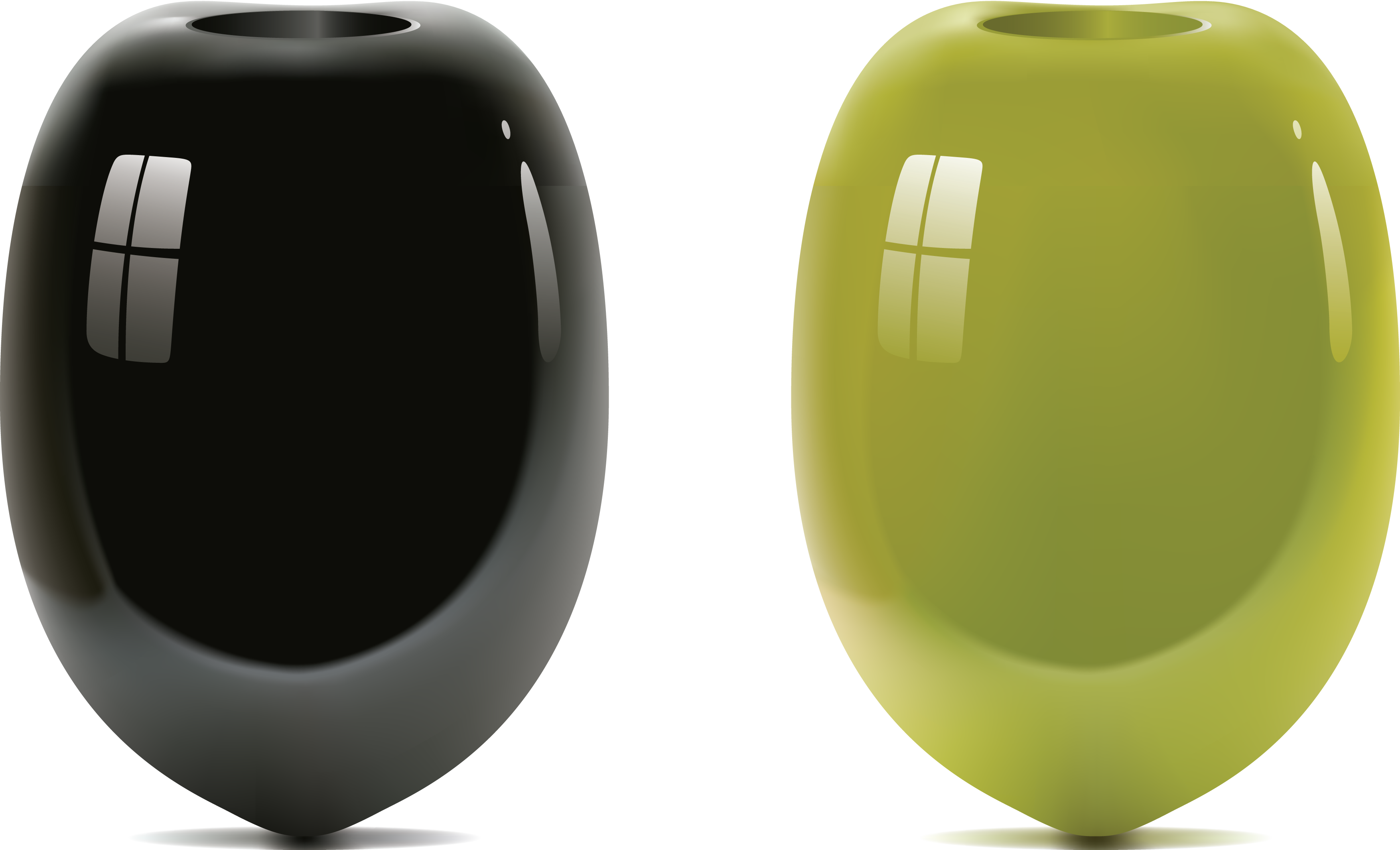 Olives - Оливка Png (3510x2132), Png Download