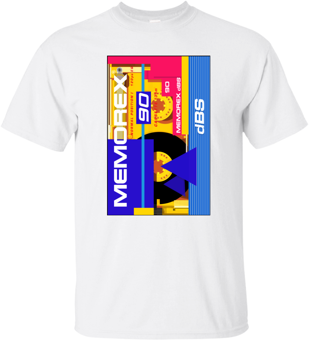 Mens T Shirts Fashion 100% Cotton Short Sleeve O Neck - Memorex Shirt (1155x1155), Png Download