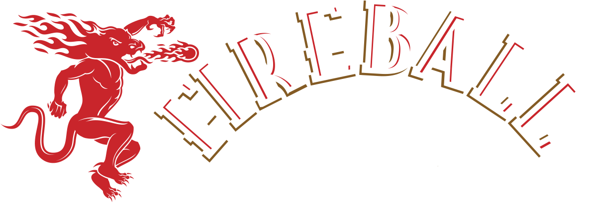 Music Video Connections - Fireball Cinnamon Whisky Logo (1200x434), Png Download