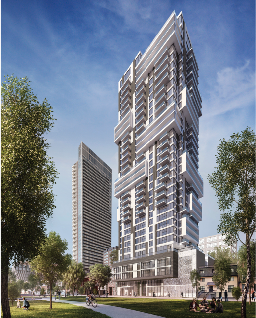 Description - Toronto Residential High Rise (1030x644), Png Download