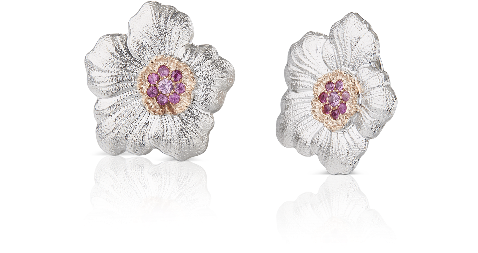 Gardenia Button Earrings - Earrings (1800x1800), Png Download