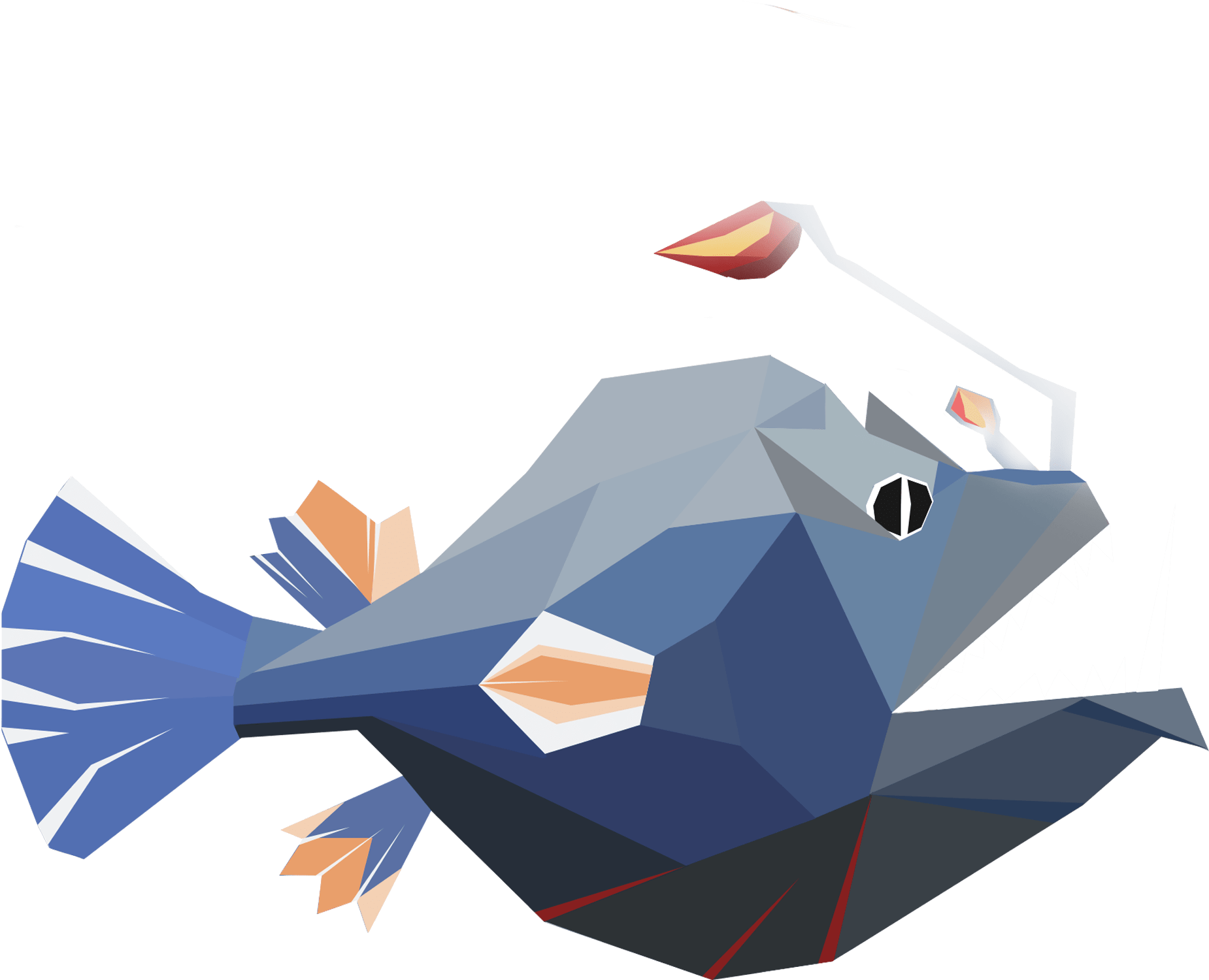 Bulb Fish - - Illustration (2000x2000), Png Download