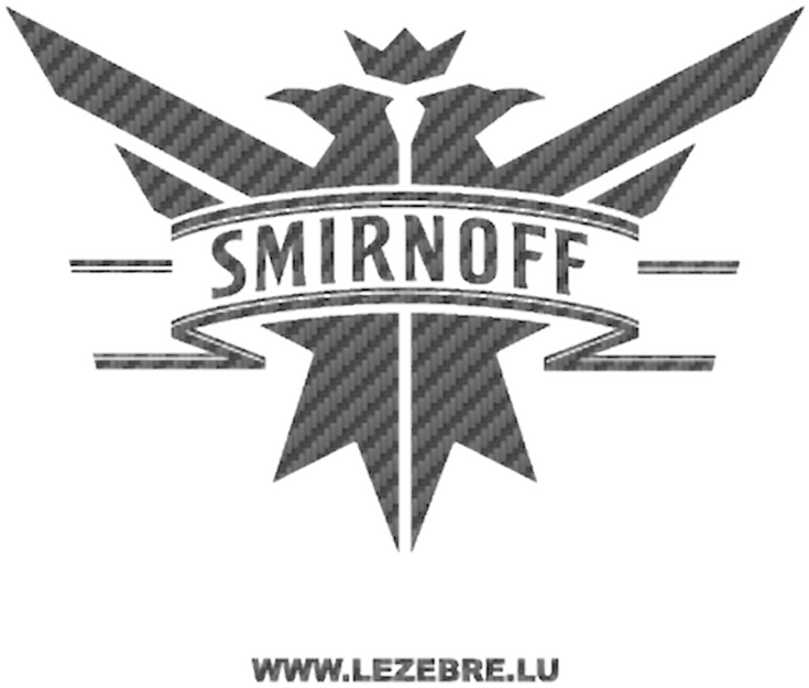 Sticker Carbone Smirnoff Logo - Smirnoff (800x800), Png Download