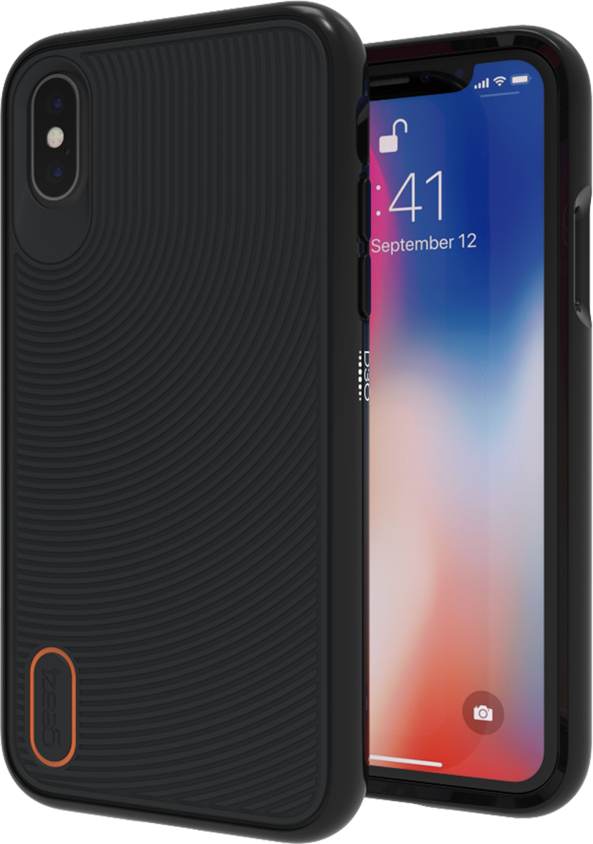 Iphone Xs Gear4 Battersea Case Black - Smartphone (844x1200), Png Download