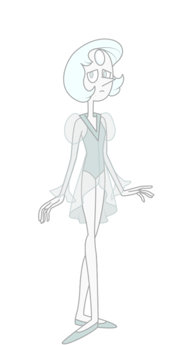 4 - Steven Universe Diamante Blanco Y Perla Blanca (500x723), Png Download